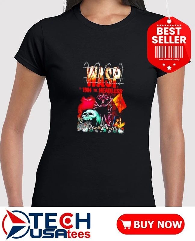 W.A.S.P. 1984 to Headless shirt