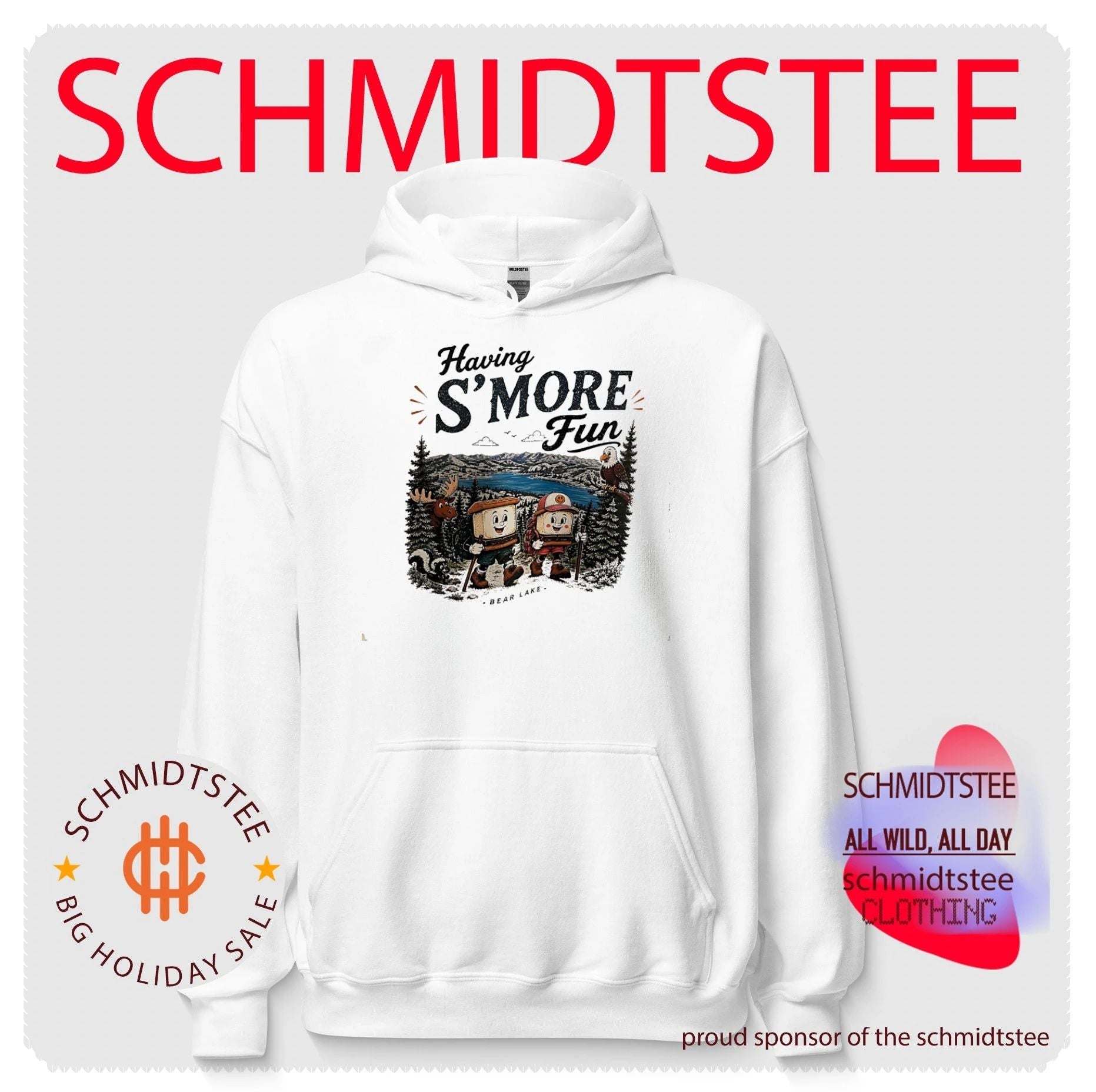 Having S’more Fun at Bear Lake camping hiking shirt