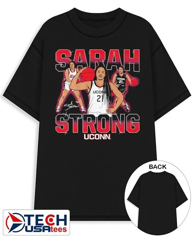UConn Huskies Basketball Sarah Strong Masterpiece signature shirt