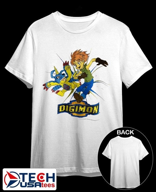 Digimon Digital Monsters cartoon shirt