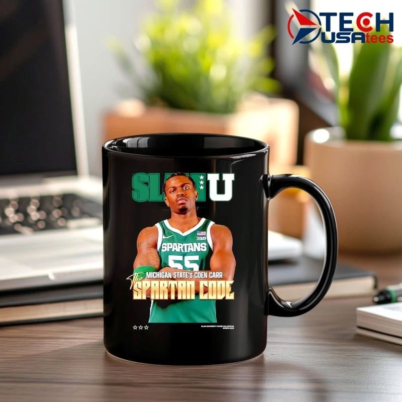 Slam The Michigan State’s Coen Carr Spartan Code shirt