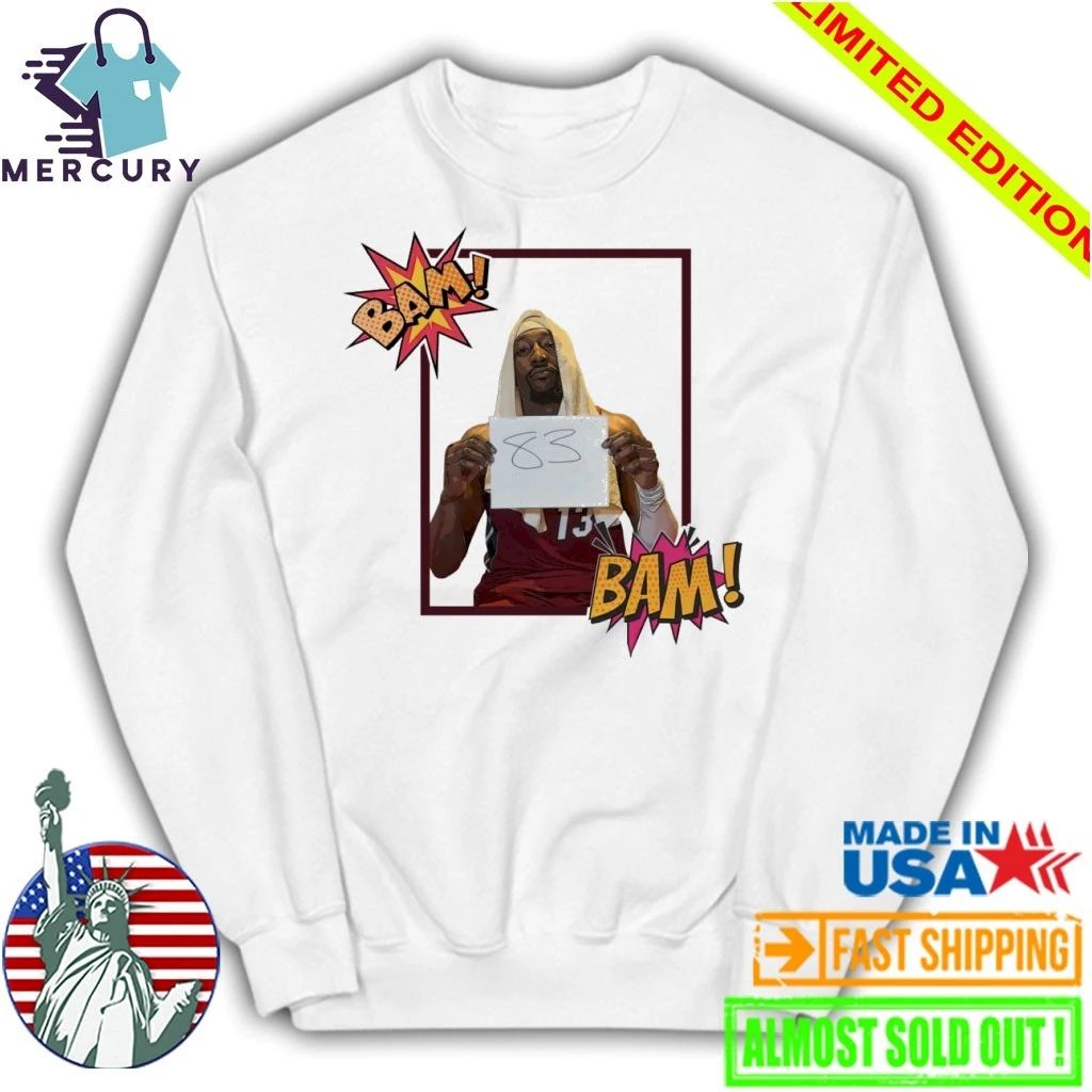 Bam Adebayo Historic 83 Point Night Shirt