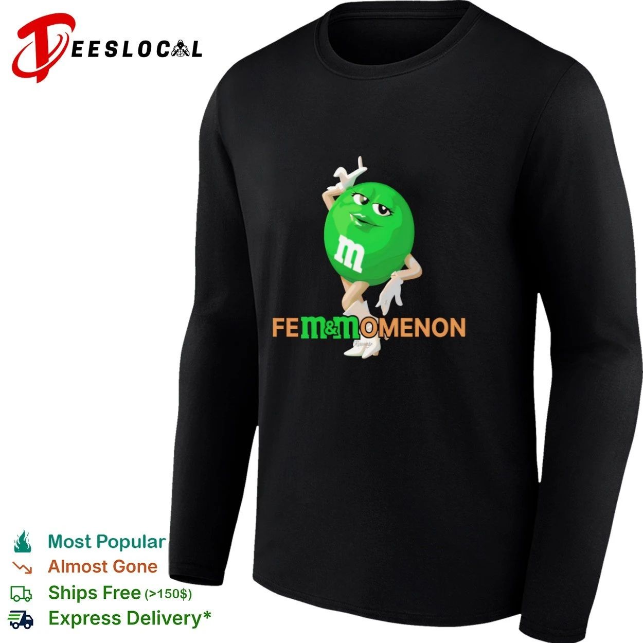 Fem and Momenon M and M Candy Female Humor T-shirt