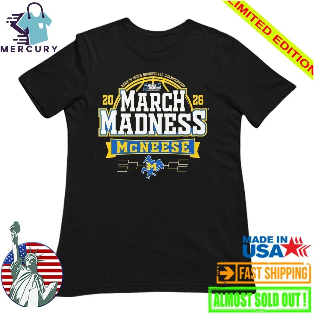 McNeese State Cowboys 2026 Men’s Basketball March Madness Shirt