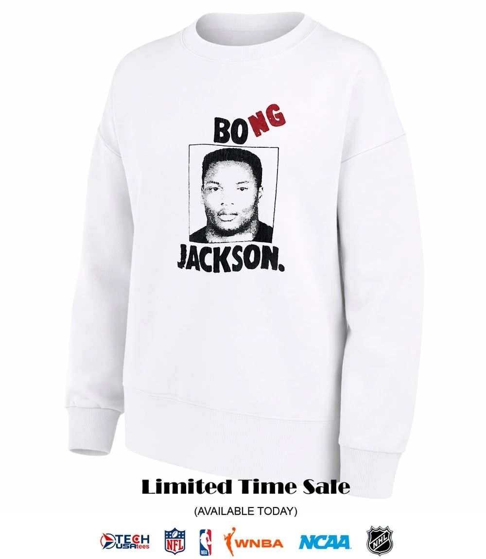Bo Jackson Bong portrait shirt