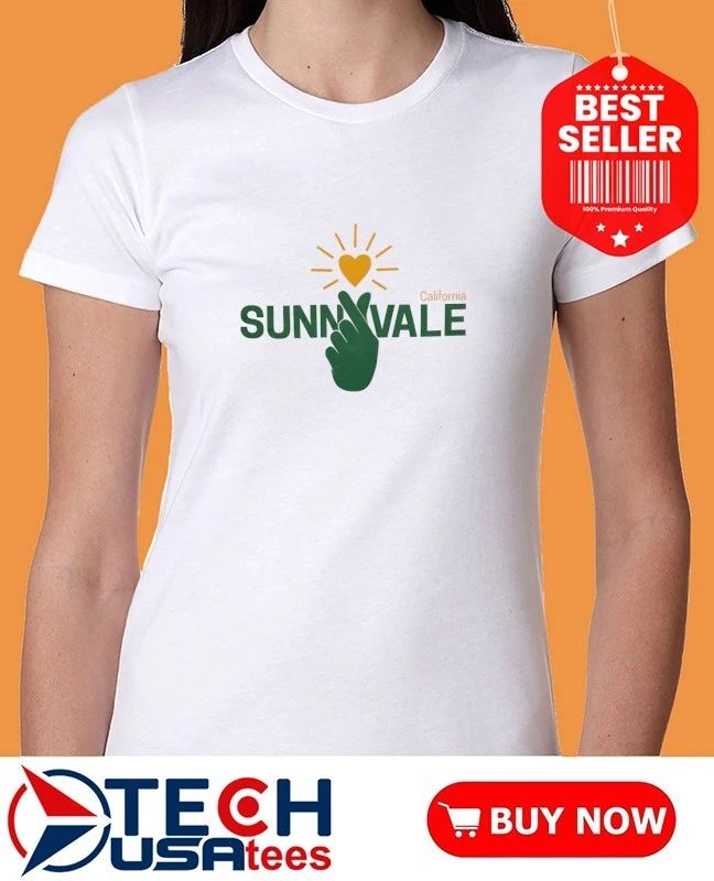 California Sunnyvale the love and sunshine shirt