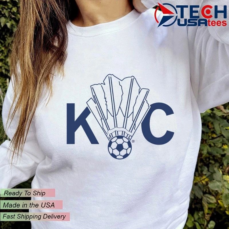 Kansas City Soccer shuttlecock shirt