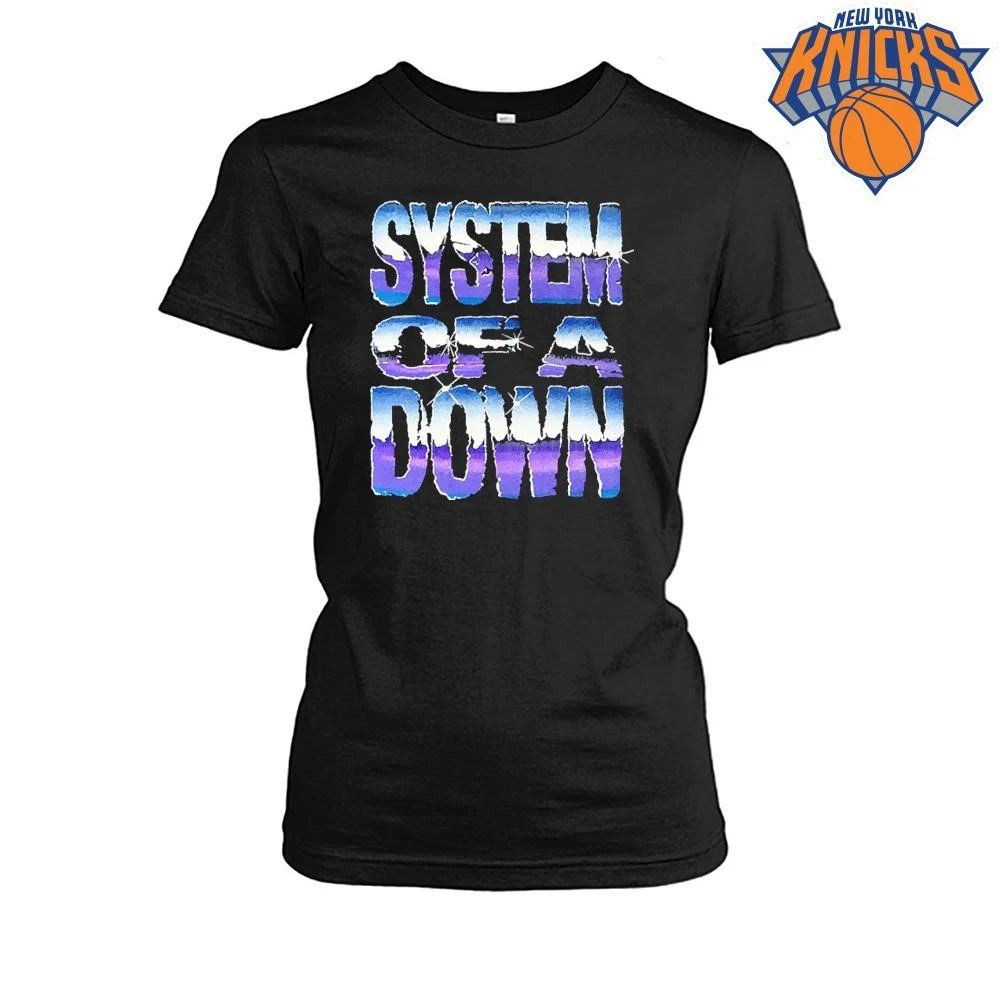 System Of A Down Band Logo Bootleg Chrome Gradient Font Shirt