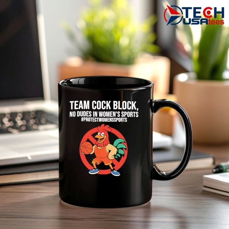 Team cock block no dudes in women’s sports protectwomenssports shirt