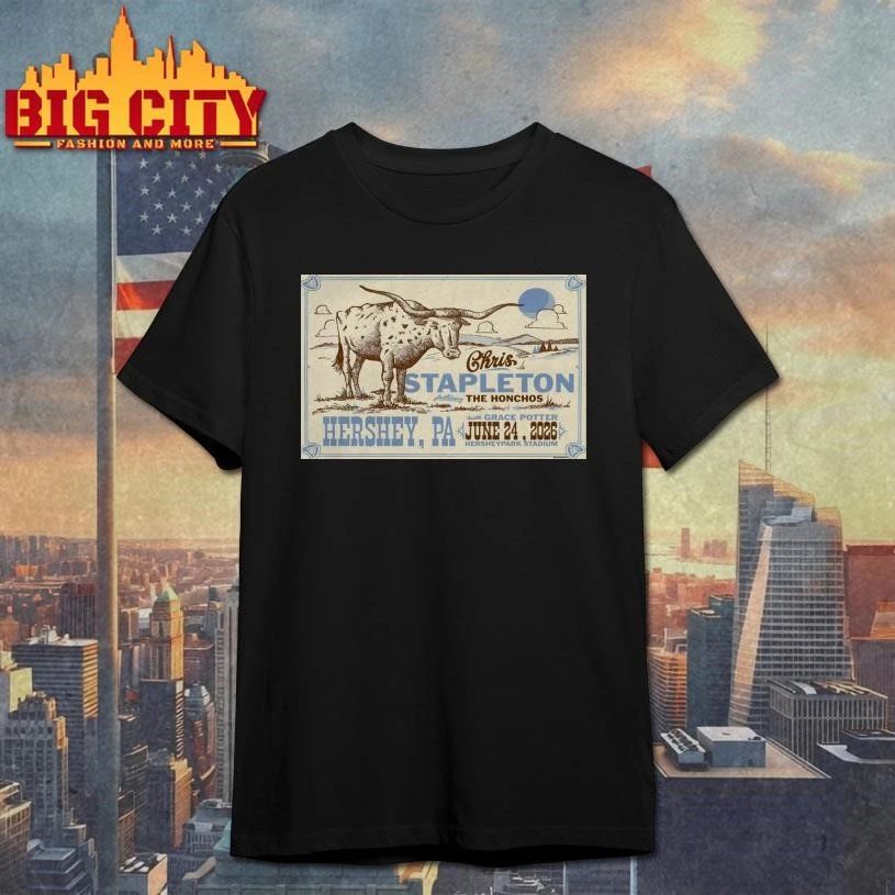 Chris Stapleton June 24 2026 POSTER Hersheypark Stadium Poster Shirt