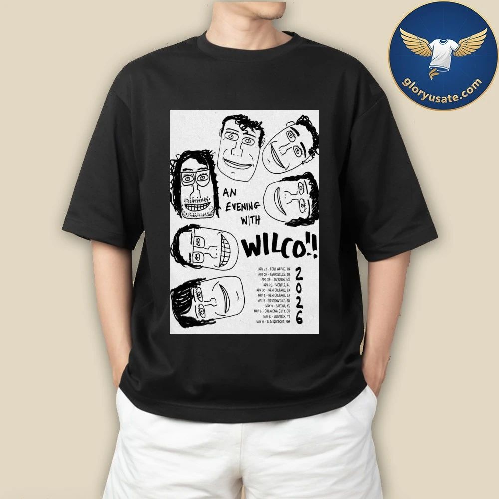 Wilco Spring 2026 Tour Poster Shirt
