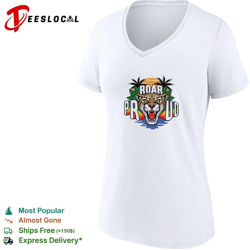 Roar Proud Florida Panthers Pride Night T-shirt