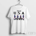 Classic Usa Women Ice Hockey Walking Road Signatures