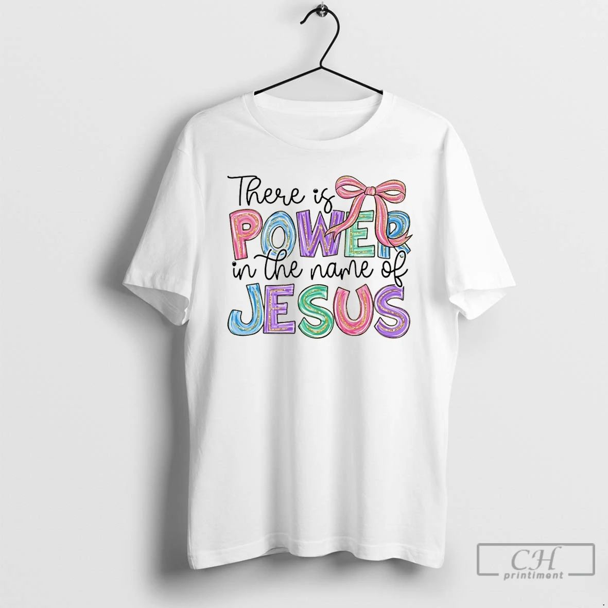 Classic Jesus Christian Coquette There Is Power In The Name Of Jesus T Shirts Sweater