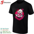 Terrifier Art the Clown Horror Pink Gothic T-shirt