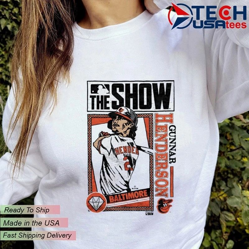 The Show Baltimore Orioles Gunnar Henderson shirt