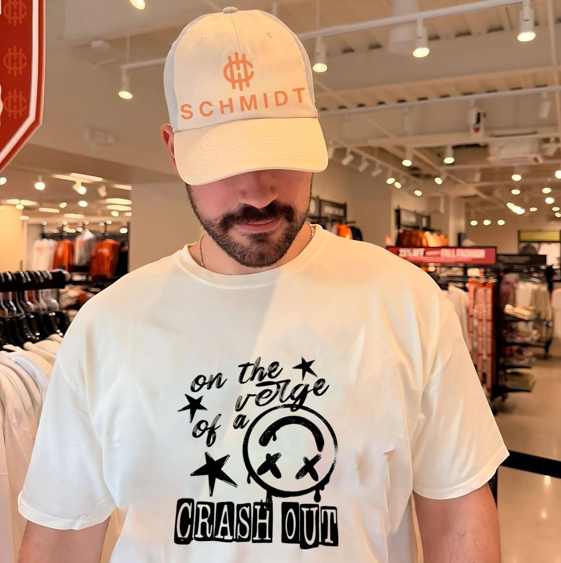 On the verge of a crash out shirt