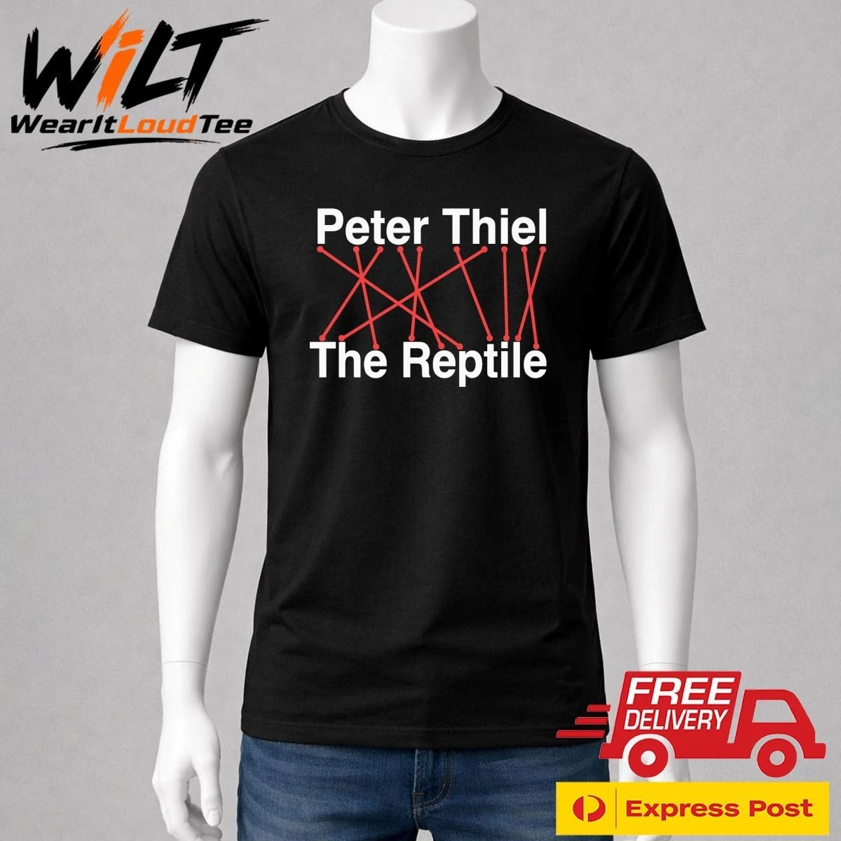 Peter Thiel The Reptile CEO Shirt