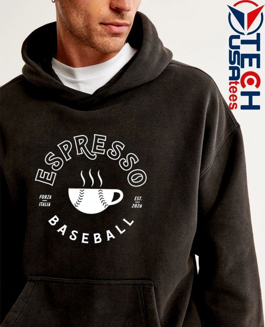 Espresso Baseball Forza Italia est 2026 shirt