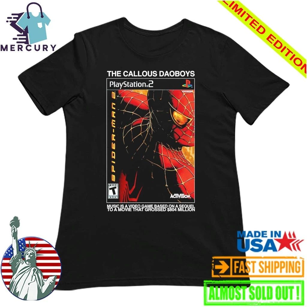The Callous Daoboys Play Station 2 Shirt