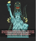 Statutory Rape Statue of Liberty and Godzilla shirt