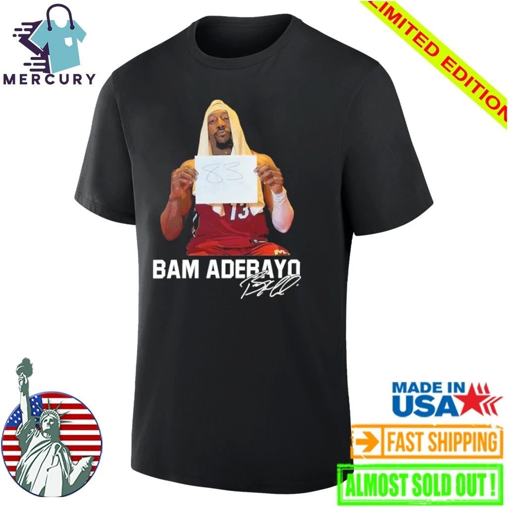 Miami Heat Bam Adebayo Scores 83 Points Signature Shirt