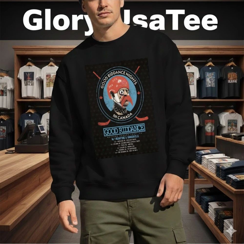 Good Riddance Western Canada 2026 Shows Poster Shirt