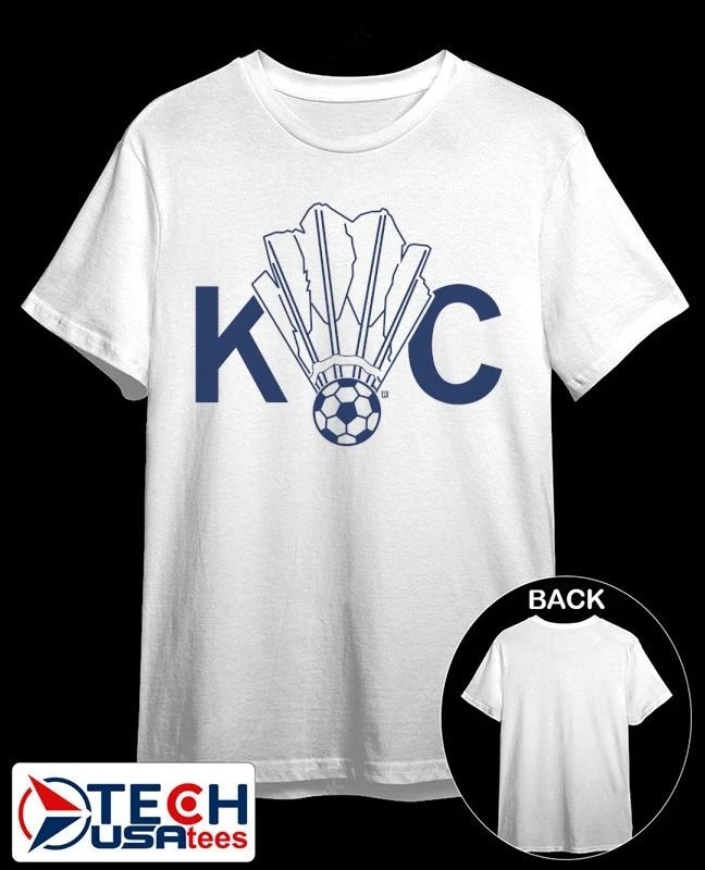 Kansas City Soccer shuttlecock shirt