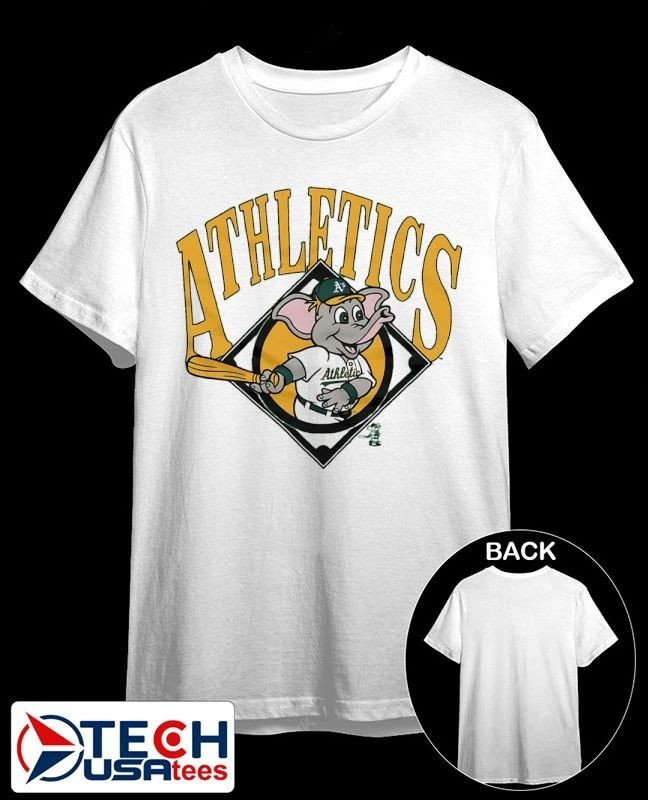 Oakland Athletics Stomper mascot shirt by homage