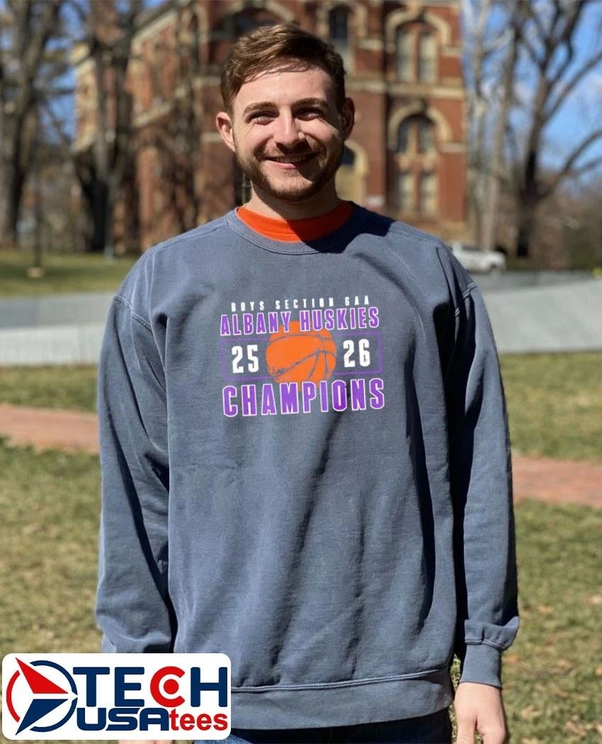 Albany Great Danes Basketball 2025-2026 Boys Section 6AA Champions shirt