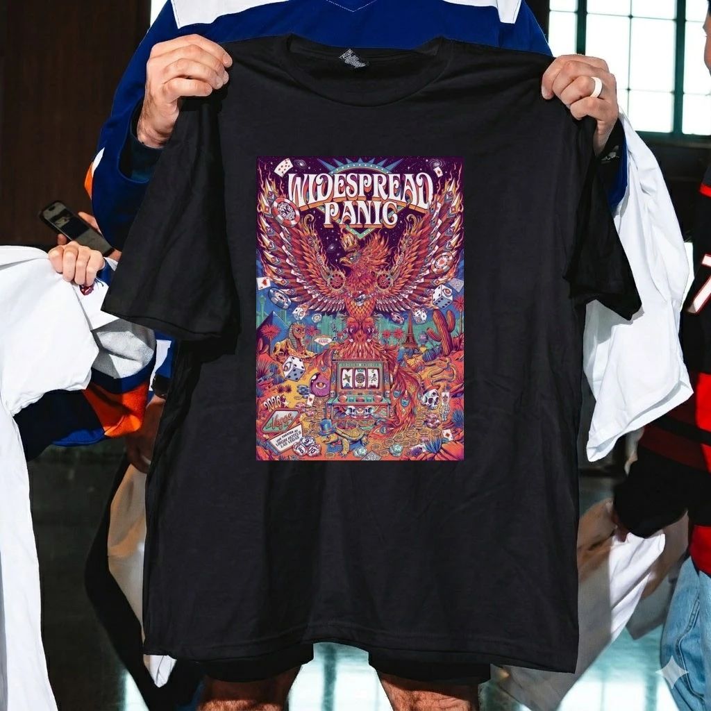 Widespread Panic May 8-10 2026 The Theater At Virgin Hotels Las Vegas NV Poster Shirt
