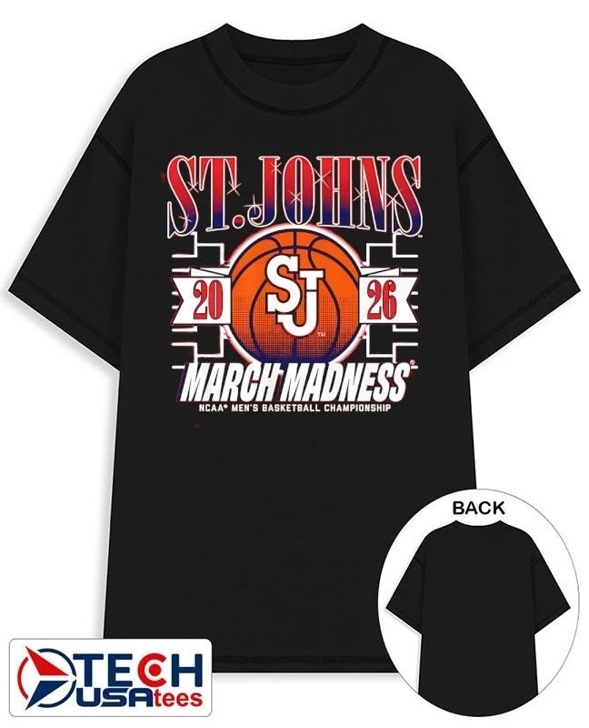 St. Johns Red Storm March Madness 2026 NCAA Men’s Basketball Championship shirt