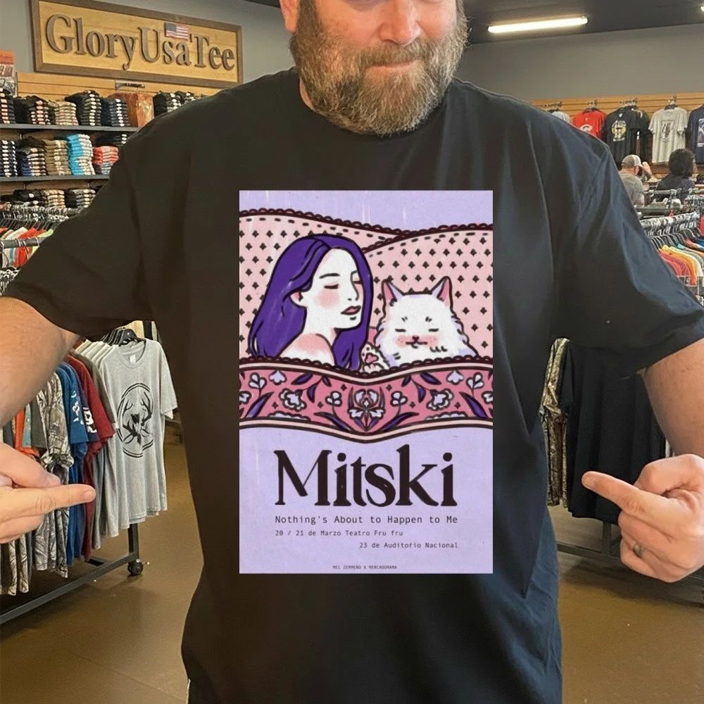 Mitski Nothing’s About To Happen To Me Poster Mar 21 2026 Shirt