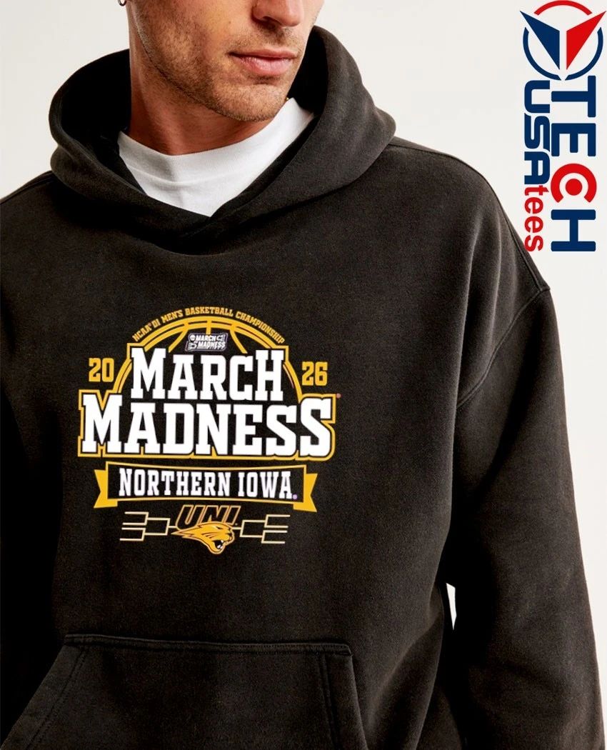 Northern Iowa Panthers 2026 NCAA Men’s Basketball March Madness Bound shirt