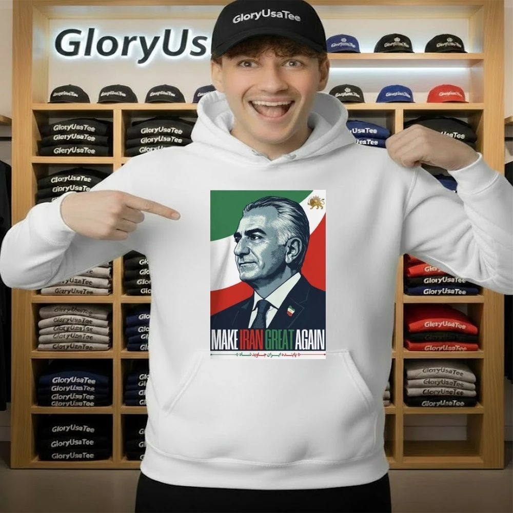 King Reza Pahlavi President Make Iran Great Again Shirt