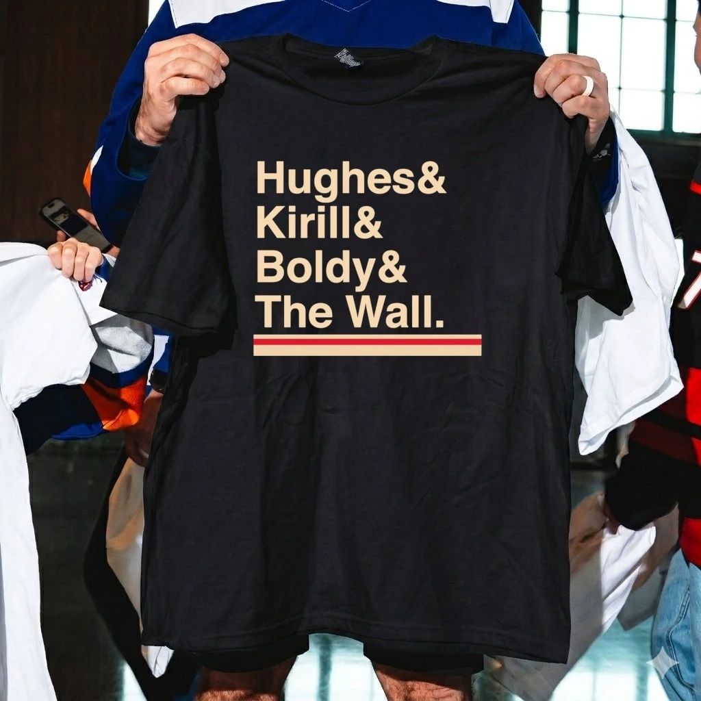Minnesota Hockey Hughes Kirill Boldy The Wall Shirt
