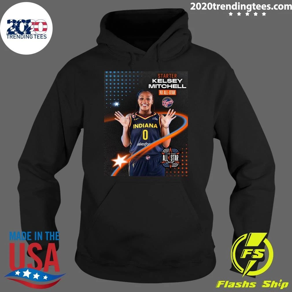 Starter Kelsey Mitchell Your Official 2026 AT&T WNBA All-Star Starters Shirt