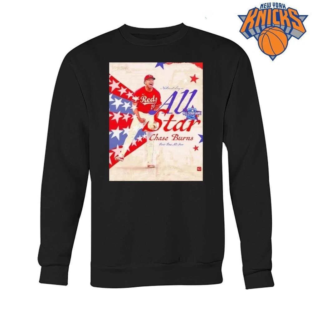 Chase Burns Cincinnati Reds First-Time All-Star 2026 Philadelphia All-Star Game shirt