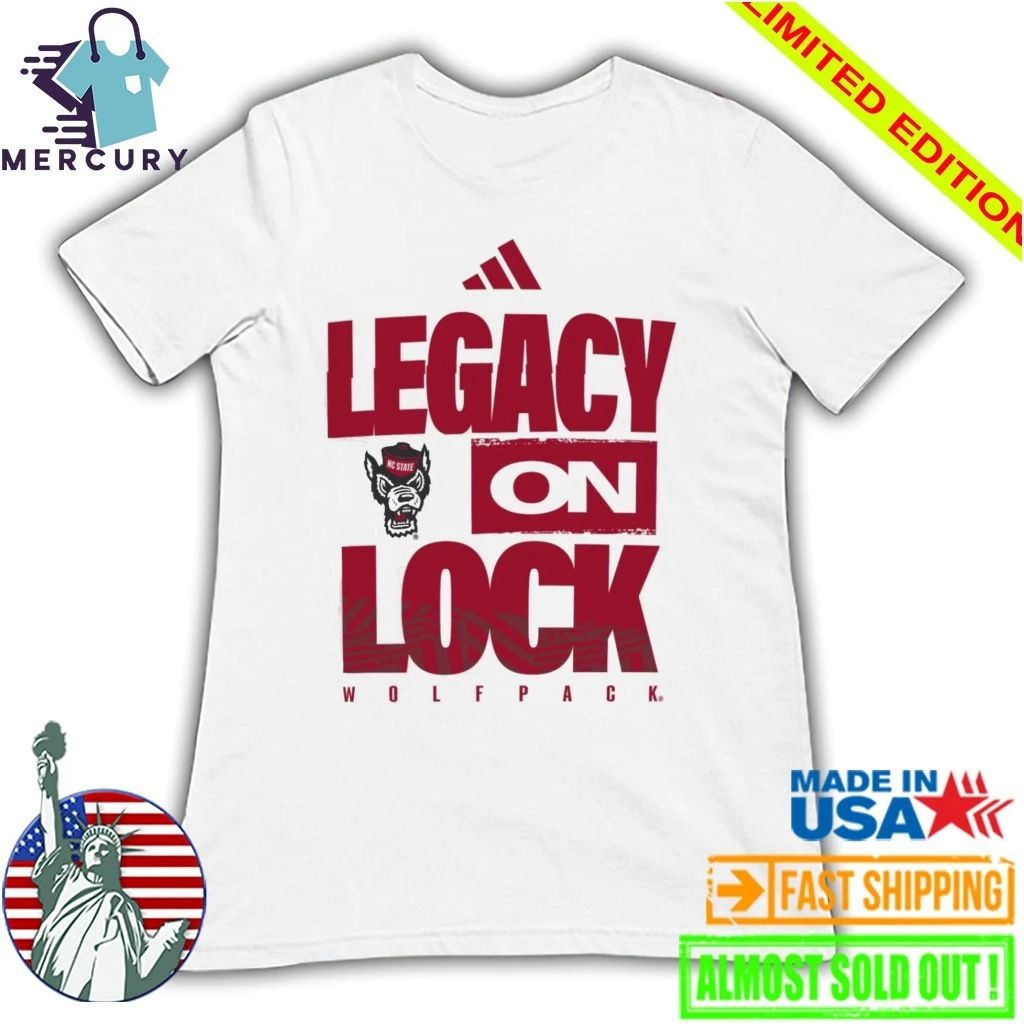 NC State Wolfpack Legacy On Lock Shirt