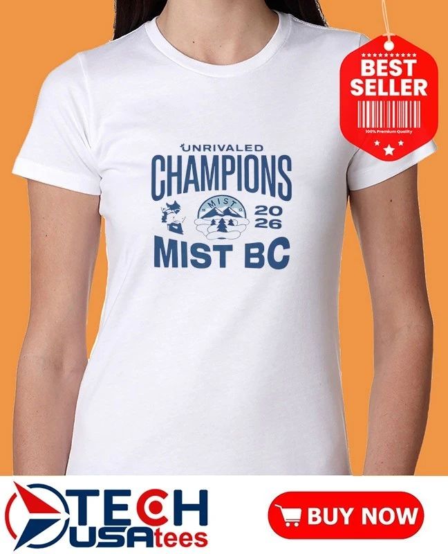 Mist Basketball Club Unrivaled Champions 2026 shirt