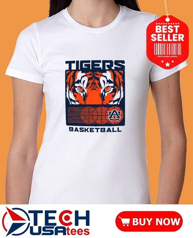Auburn Tigers Basketball Staredown mascot shirt