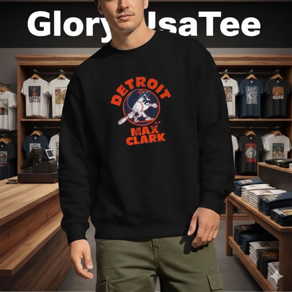 Max Clark Detroit Baseball Buddies Shirt