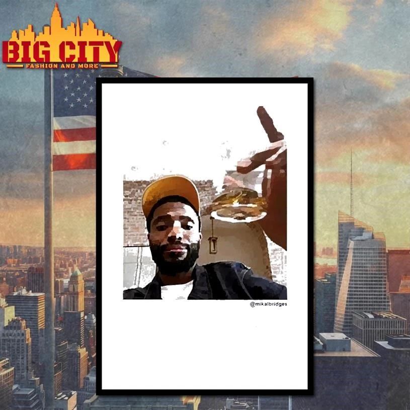 Matt Hillman With Mikal Bridges Drunk Ig Live Shirt