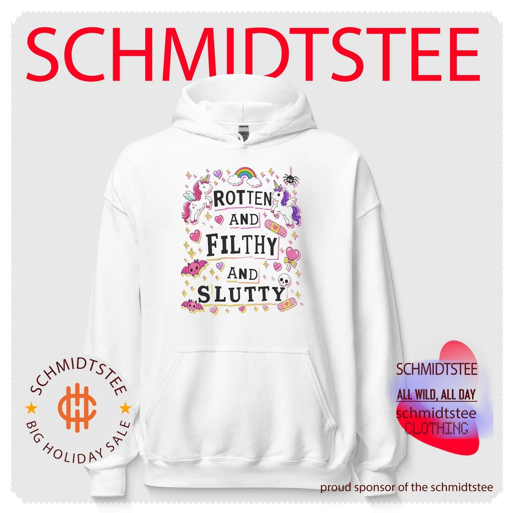 Rotten and Filthy and Slutty with Unicorns and Bats shirt