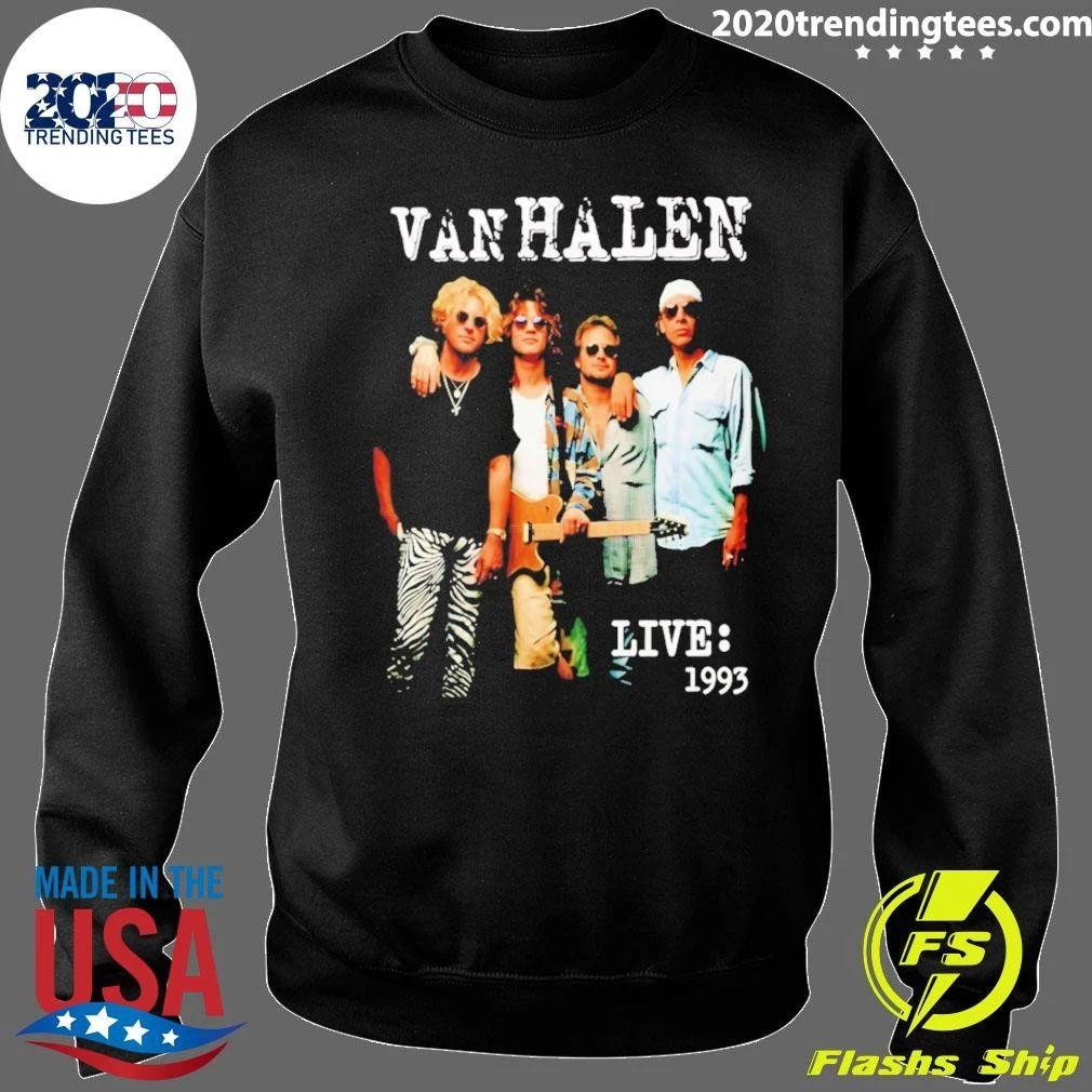 Van Halen Live World Tour 1993 Vintage Shirt