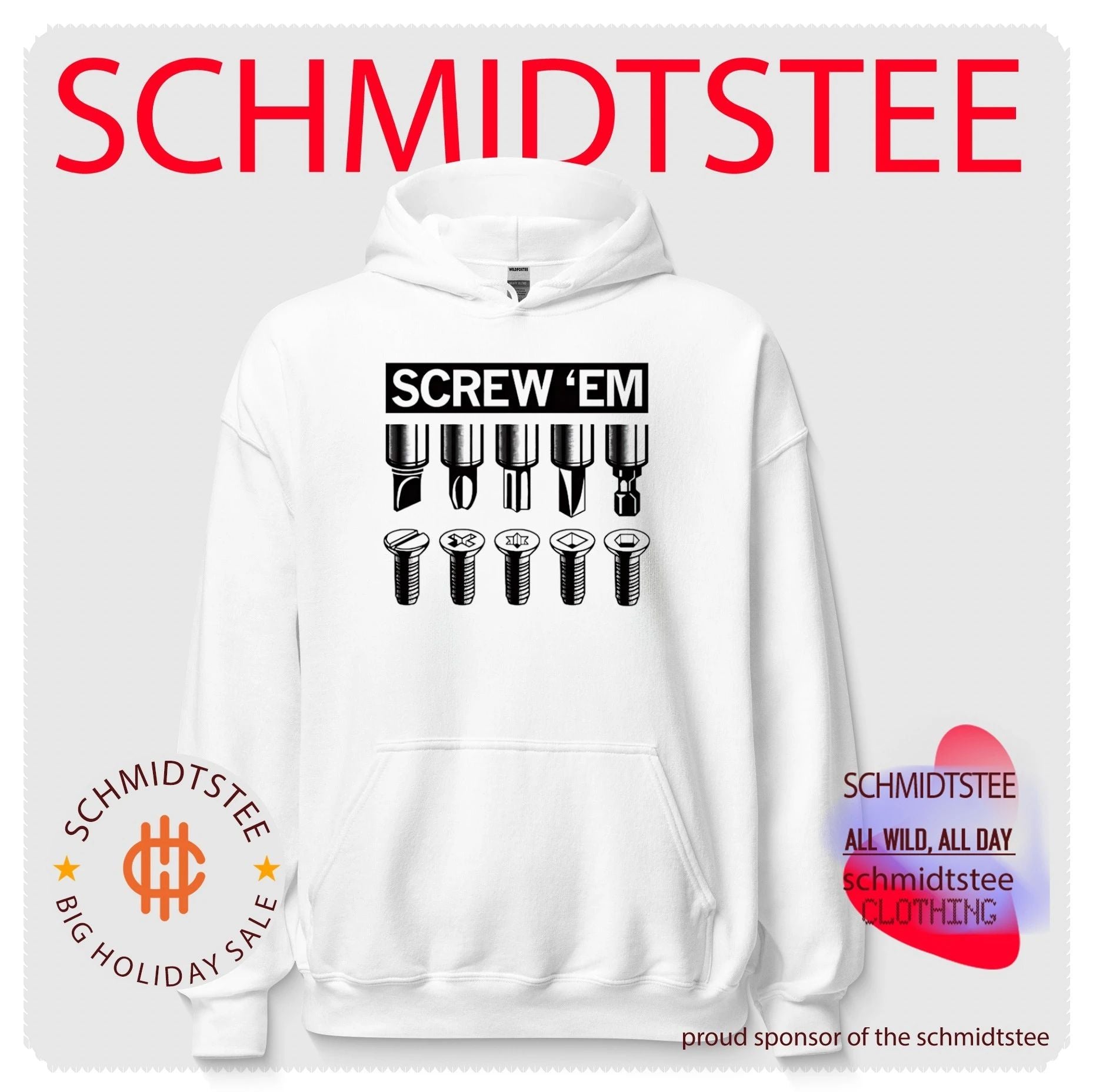 Screw ‘Em Tool Bits and Screws screwdriver shirt
