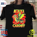 Metallica 2026 M72 World Tour Cardiff Wales Dragon New Version Shirt