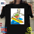 Retired Man Surfing Boomer Shirt