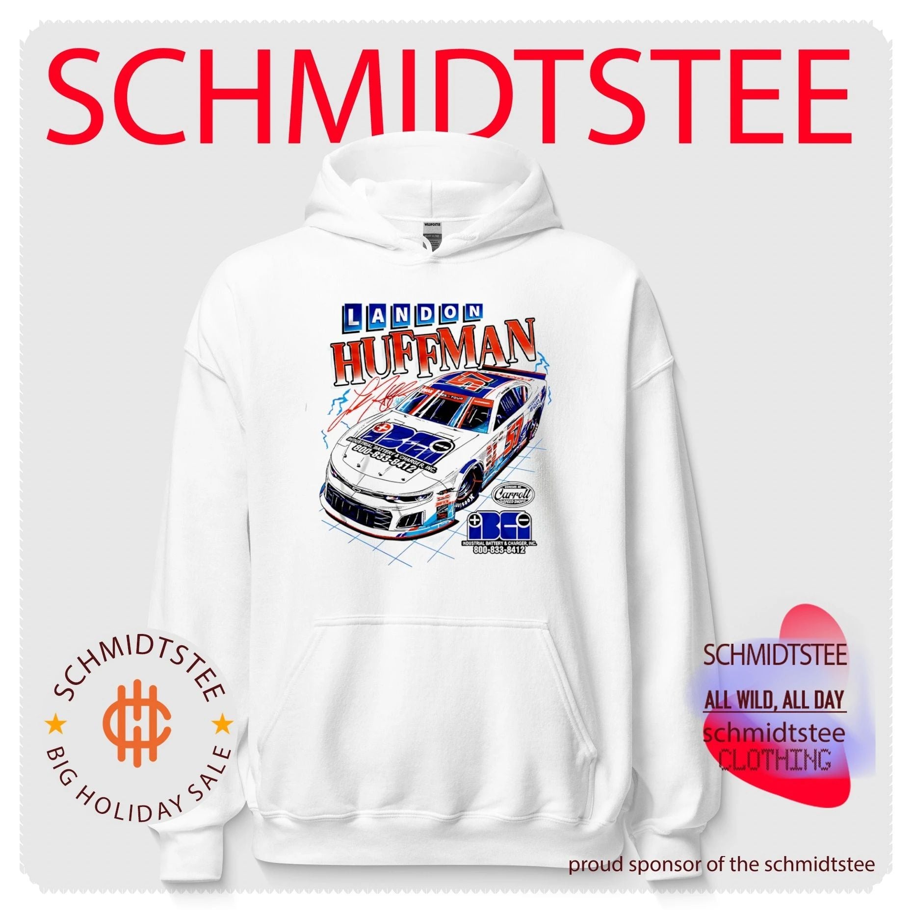 Landon Huffman Fully Charged Racing Bootleg shirt