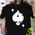 Black Plaice of Spades Shirt